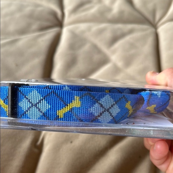 No-Pull Training Harness - Blue plaid, size Large NIB - Picture 4 of 5